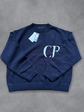 Navy CB Knitted Jumper