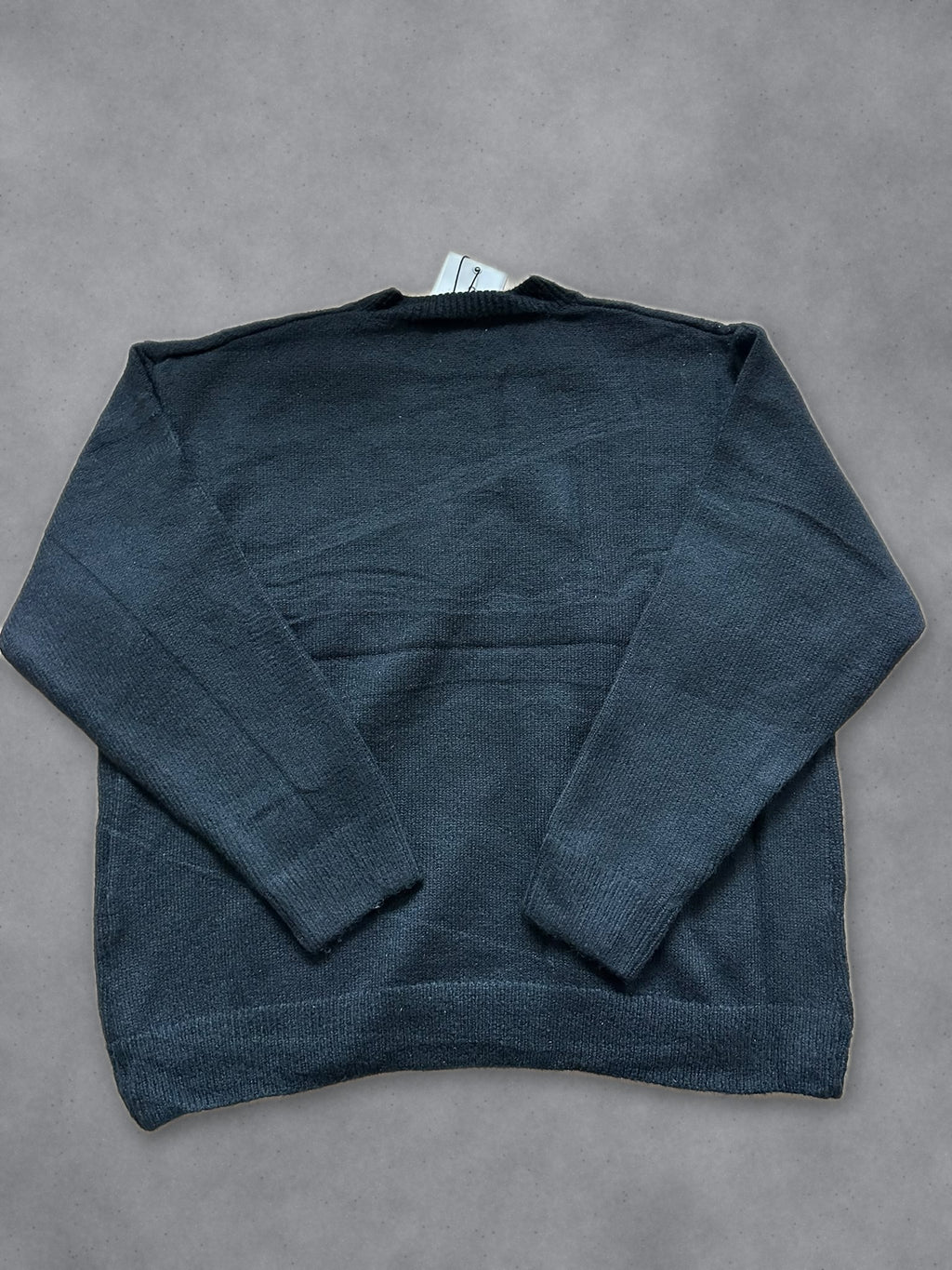 Black CB Knitted Jumper