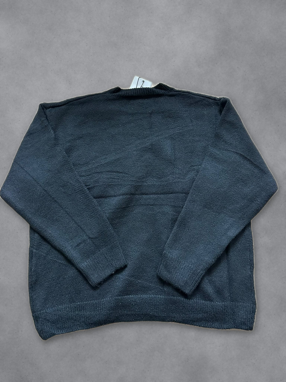 Black CB Knitted Jumper