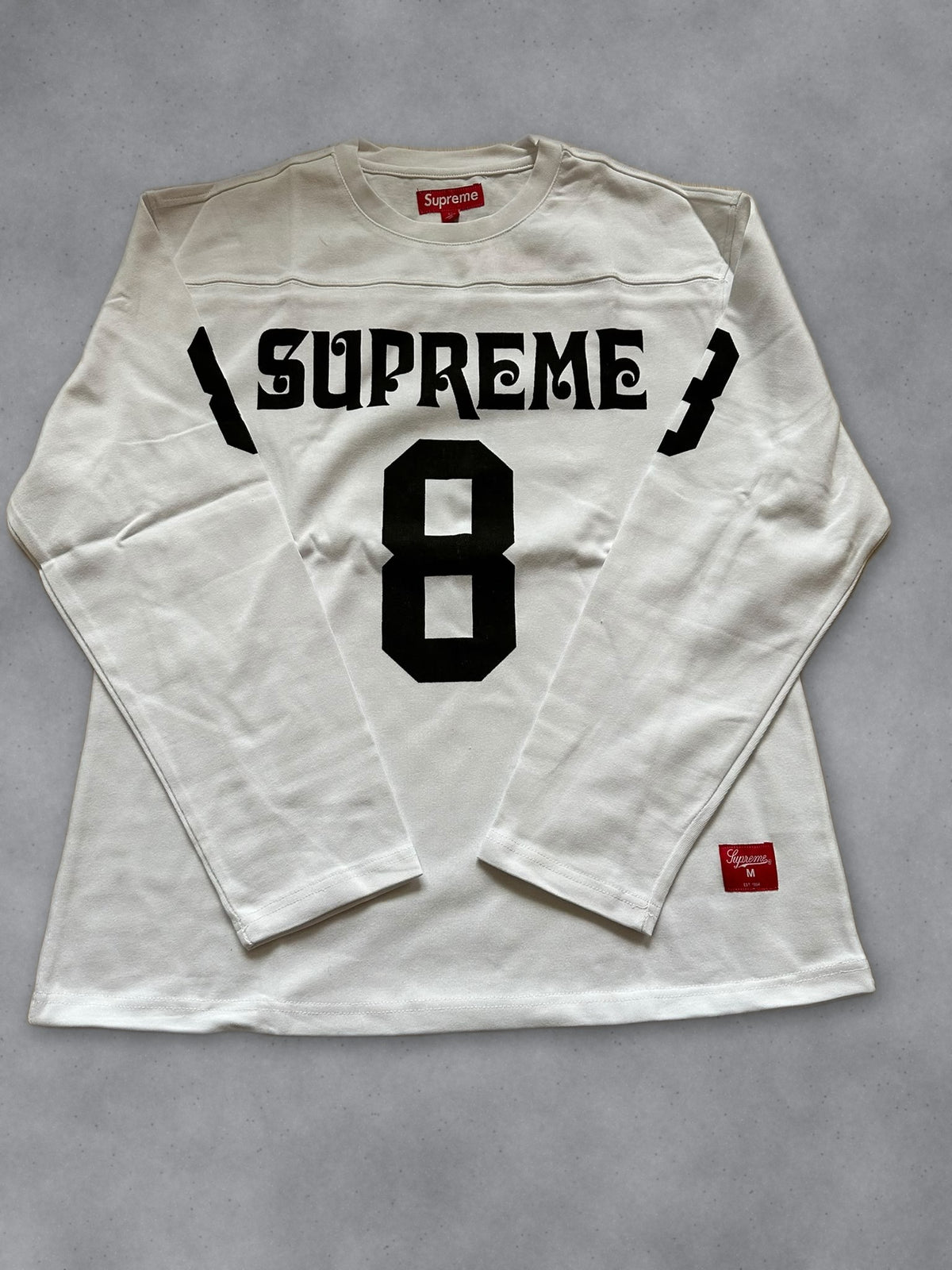 SPRME White 8 Jersey